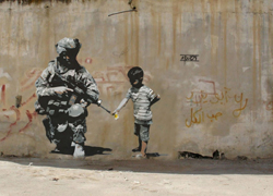 ׶Ƽ ũ Banksy soldado